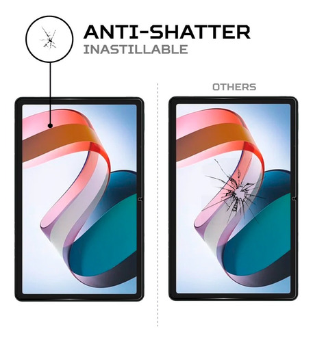 Imagen 5 de 6 de Protector De Pantalla Antishock Para Xiaomi Redmi Pad