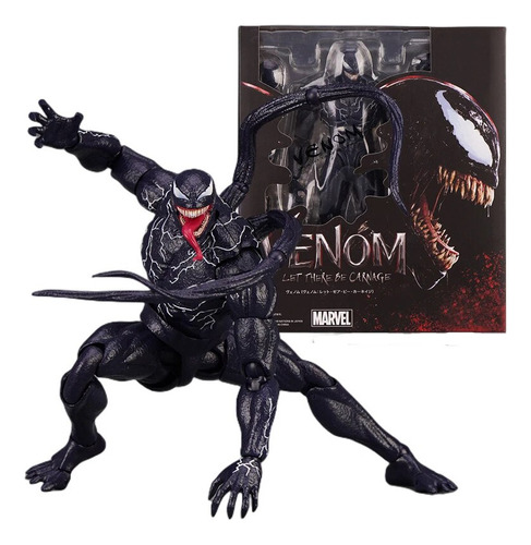 Maqueta De Figuras De Acción Shf Venom 2: Let There Be Carna