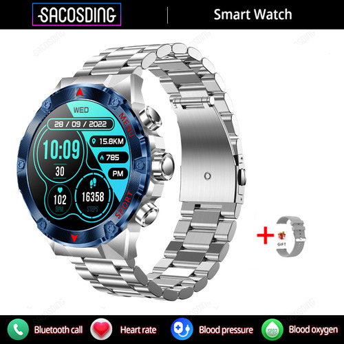 Reloj Inteligente Hombres Bluetooth Amoeled 1.43smart Watch