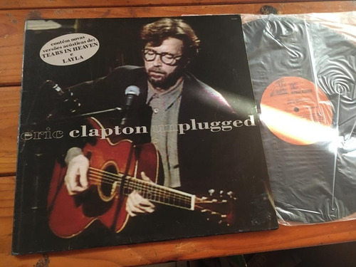Eric Clapton Unplugged Vinilo Lp Import Blues Cream 1992 2°