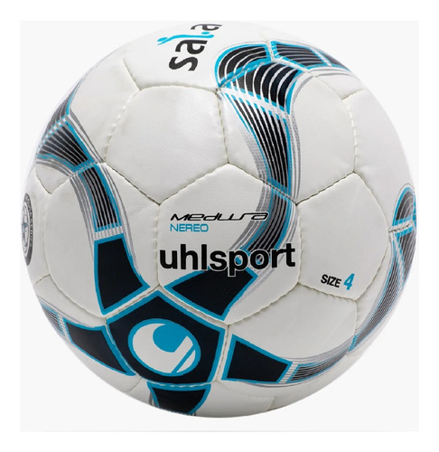 Balón Futsal Profesional Uhlsport Medusa Nereo N°4 Blanco