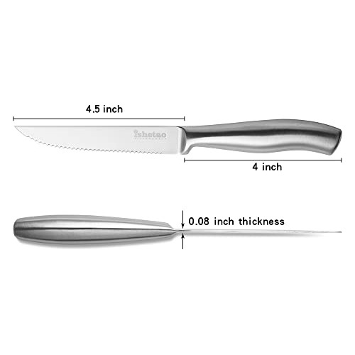 S De Carne Ishetao, Juego De De Carne De 4.5 Pulgadas...