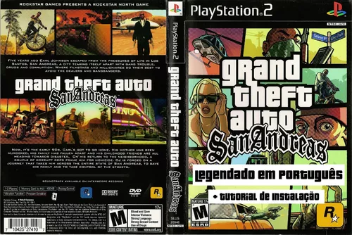 Jogo Grand Theft Auto: San Andreas (gta) (Europeu) - Ps3 em