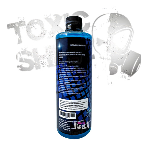 Limpiador De Vidrios Para Auto Clean -toxic Shine 600ml