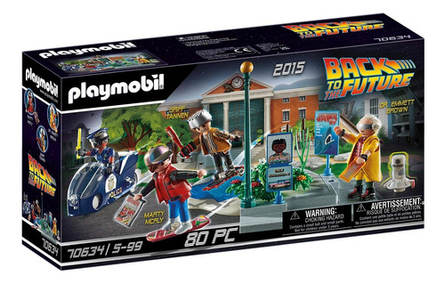 Playmobil Back To The Future 70634 Parte Ii Persecución