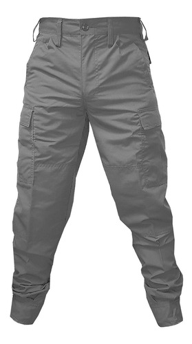 Pantalón Táctico Cargo Antidesgarro Gris T:50/54