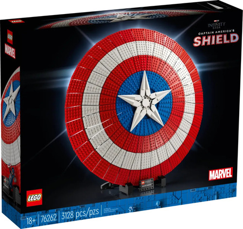 Lego Marvel Avengers Escudo Capitán América 76262 - 3128 Pz