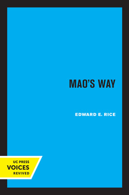 Libro Mao's Way: Volume 7 - Rice, Edward E.