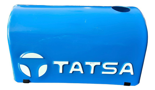 Tapa Para Tanque Estacionario Tatsa De 100 O 180 Litros Azul Acero
