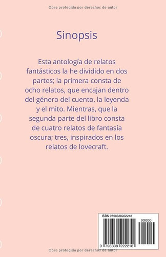 Relatos Fantásticos. (edición En Español)