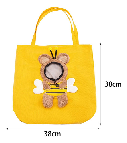 Bolsa Transportadora Para Gatos Con Orificio Para La Cabeza