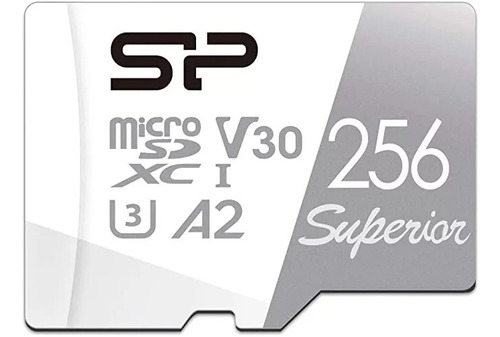 Memory Card Silicon Power 256gb Superior Uhs-i Microsdxc