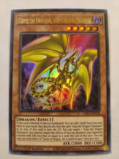 the Cursed Dragon 1st Edition Ultra Rare YuGiOh TCG Details about   LDS1-EN118 Curse of Dragon