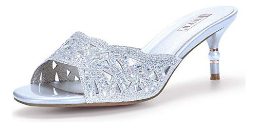 Idifu Mujer Plata Oro Zapatos De Boda Para B07mzlsf1b_210324