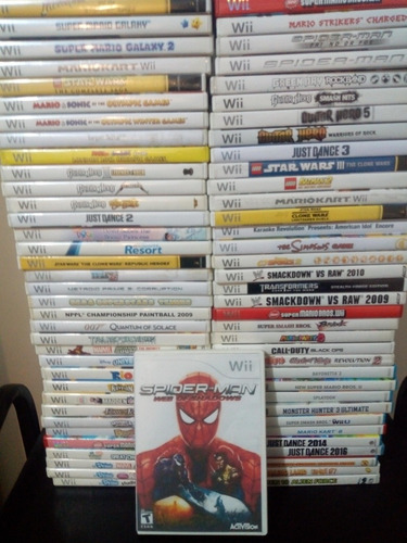 Juego Para Nintendo Wii Spiderman Web Of Shadows Wiiu Wii U