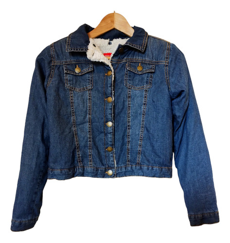 Campera De Jeans Con Corderito Mimo Niñas