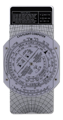 E6b Flight Computer Aviation Plotter, Uso De Reglas De Cálcu