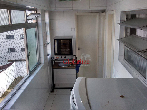 Imagem 23 de 26 de Apartamento Com 2 Dormitórios À Venda, 105 M² Por R$ 489.000,00 - Gonzaga - Santos/sp - Ap0106
