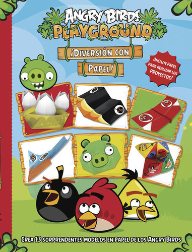 Diversion Con Papel. Angry Birds Playground / Pd. / Silver D
