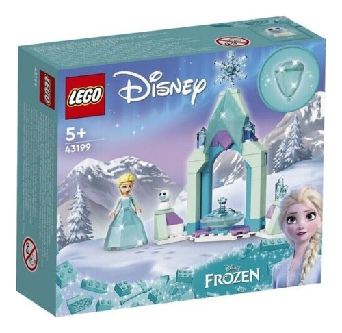 Lego 43199 Disney Patio Del Castillo De Elsa