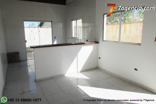 Imagem 4 de 24 de Casa Nova Lado Praia 2dorms 1suite Pé Direito Alto 2vagas Ch96