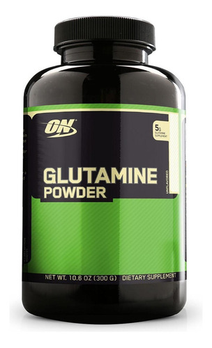 Glutamina Instântanea Pó 300g 58 Doses On Optimum Nutrition Sabor Sem sabor