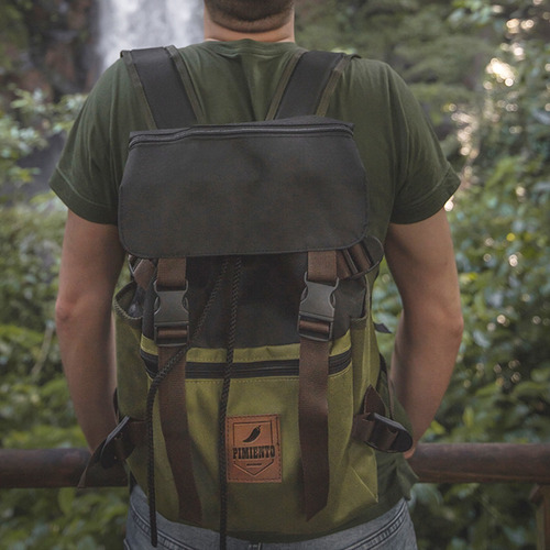 Imagen 2 de 7 de Mochila Rocoto Verde
