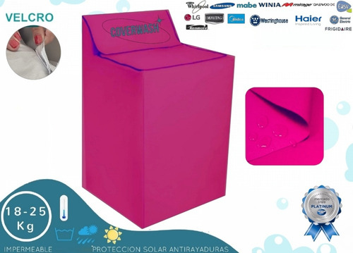 Cubrelavadora C Panel Afelpada Impermeable 20k Reforzada
