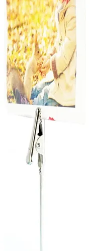 5 Pcs Cubo Base Polaroid Photo Clip Stand, Pantalla De Escri
