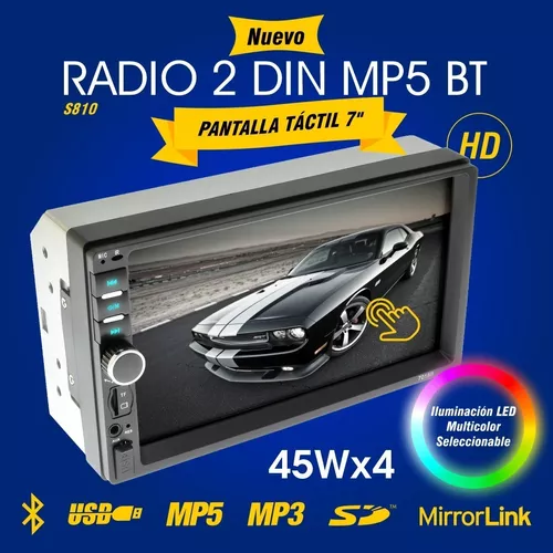 Radio para Carro con Pantalla Táctil 7