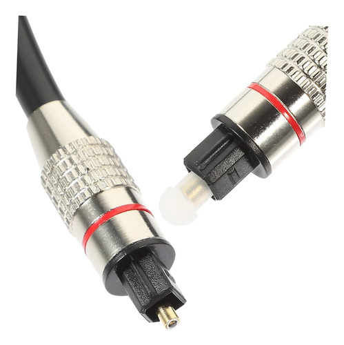 Cable Fibra Optica Digital Toslink Plug 1.5mts Reforzado