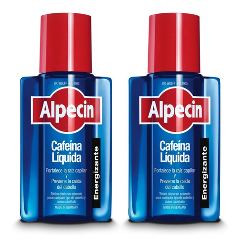 Alpecin Pack X2 Cafeína Líquida 200 Ml