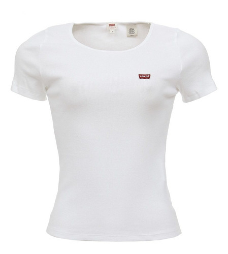 Blusa Feminina Branca Manga Curta Levi's 27607