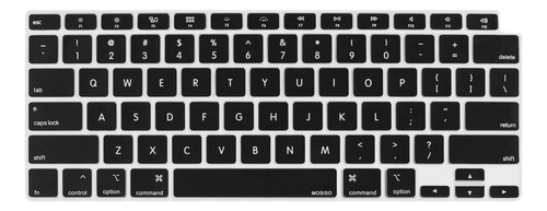 Protector De Teclado Negro Para Macbook Air A2179 M1