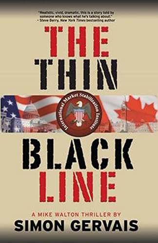 Thin Black Line: Mike Walton Thriller #1, De Gervais, Simon. Editorial Story Plant, Tapa Blanda En Inglés
