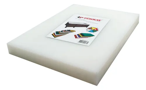 Tabla Para Picar 40x30x4 Cm Nylon Blanco Turkay Plastic 4771 Rectangular