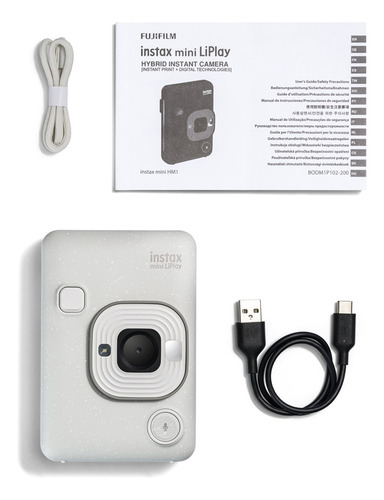 Cámara Instantánea Fujifilm Instax Mini Liplay Blanco