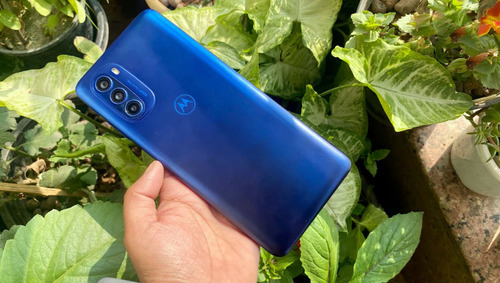 Celular Motorola Moto G51 5g 4 Gb Ram 128 Gb Azul + Funda Azul Marino