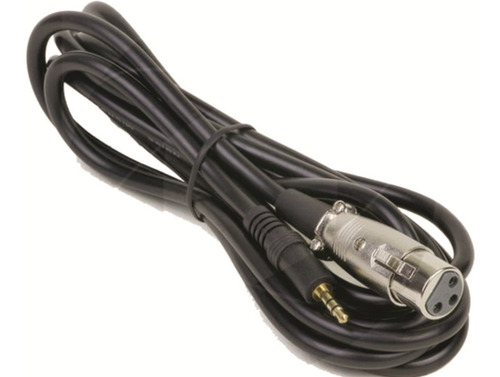 Imagen 6 de 8 de Cable Canon Xlr Hembra A Mini Plug 3.5mm 2.5 Metros