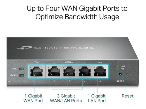 Router Tp Link Er605 Balance De Carga Multiwan Gigabit Vpn