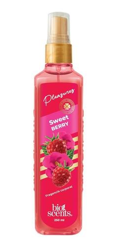 Set Body Mist Y Crema Corporal Bioscents Sweet Berry