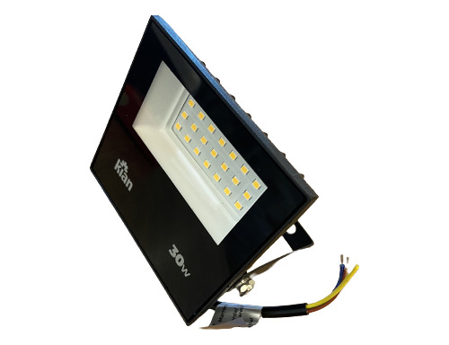 Kit Com 15x Refletores Kian 30w 3000k Luz Branco Quente