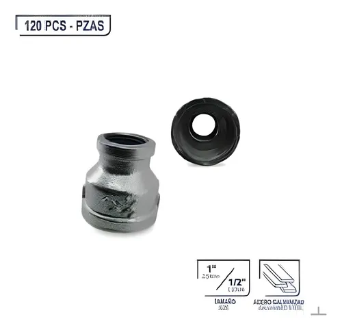 comprar Copa De Reducción Metálica Zasc - Galvanizada 1 X1\u002F2''