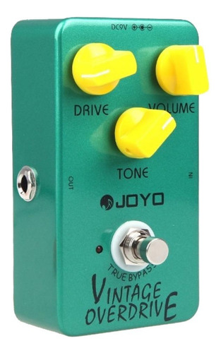 Pedal Efecto Joyo Vintage Overdrive Jf-01 Verde