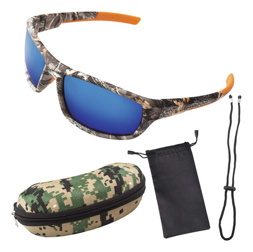 Gafas De Sol Polarizadas De Camuflaje Deportivo Para Hombre.