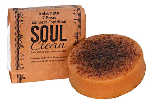 6 Sabonete De 7 Ervas Base Natural Vegano Limpeza Espiritual