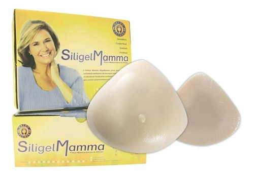 Protese Mamaria Externa Triangular Silicone Pós Mastectomia