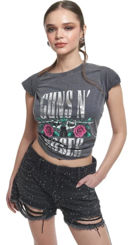 Playera Guns N' Roses Para Mujer Modelo Gn19