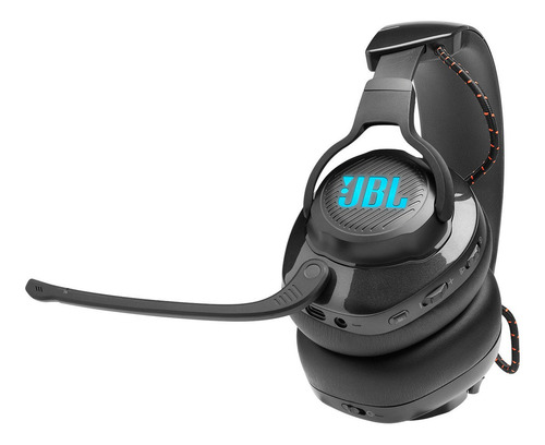 Audífonos gamer inalámbricos JBL Quantum 600 JBLQUANTUM600 negro con luz LED