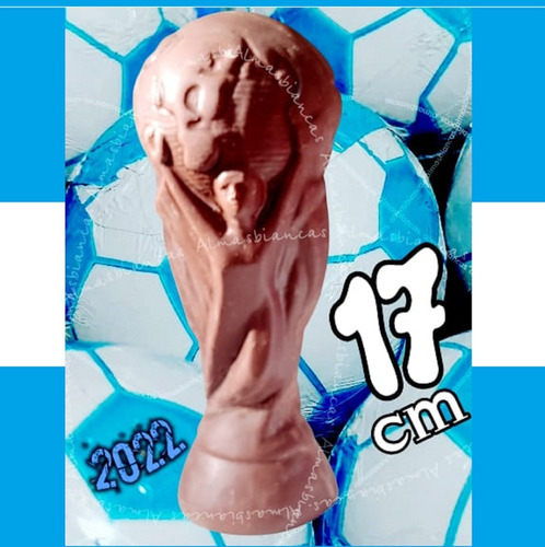 Combo Copa D Mundo 100 Pelotitas Futbol 3 Estellas Chocolate